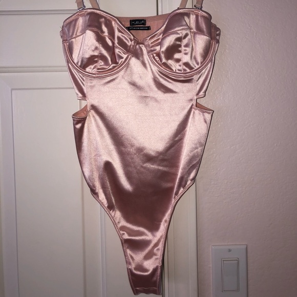Urban outfitters satin bodysuit Clearance